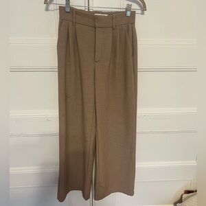 Abercrombie and Fitch high waisted wide leg trousers